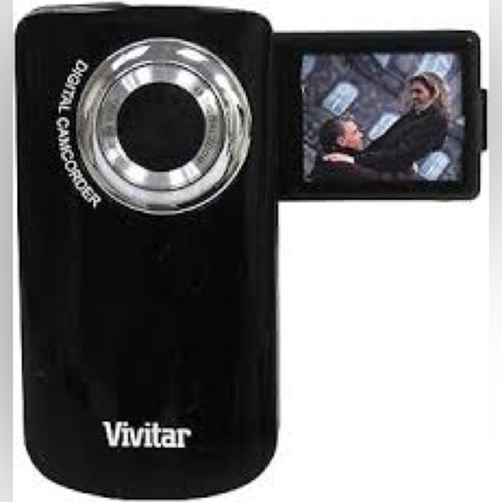 New sealed Vivitar Black DVR 410 HD Digital Video Camcorder camera 4x zoom